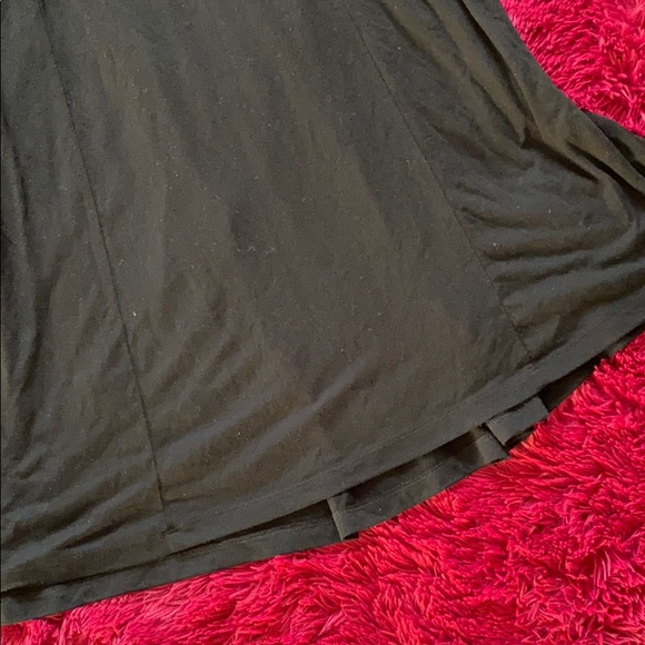 Black midi flowy dress - Picture 8 of 11